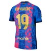 Maillot de Supporter FC Barcelone Sergio Agüero 19 Troisième 2021-22 Pour Homme